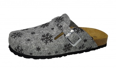 MEDI WALK - PAHULJICE - zimske papuče siva