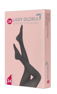 GLORIA - DOKOLJENKE 24 mmHG - BOJA DAINO Kompresivno terapijske čarape za vene
