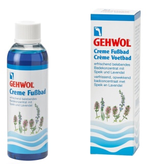 GEHWOL - KUPKA TEKUĆA - KREMA umirujuća kremasta kupka s mentolom i uljem lavande